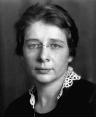 Porträt Dr. Ida Rolf 1924