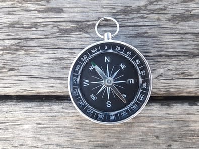Missing compass for upright posture